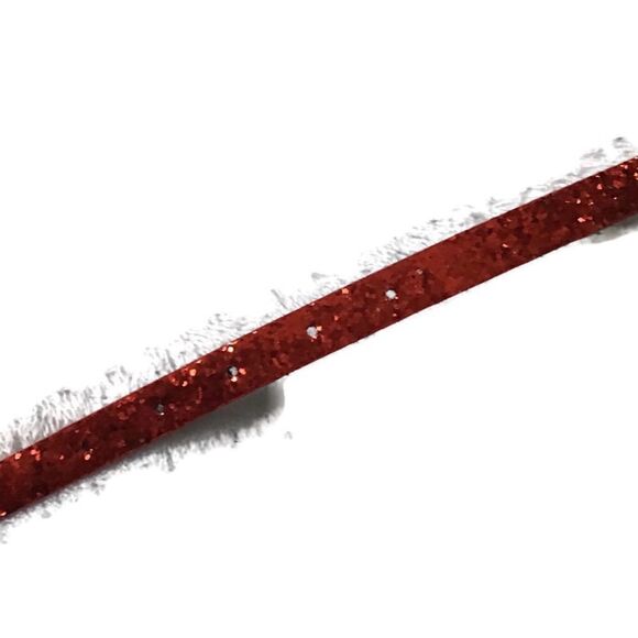 Red Glitter Belt - Picture 4 of 5